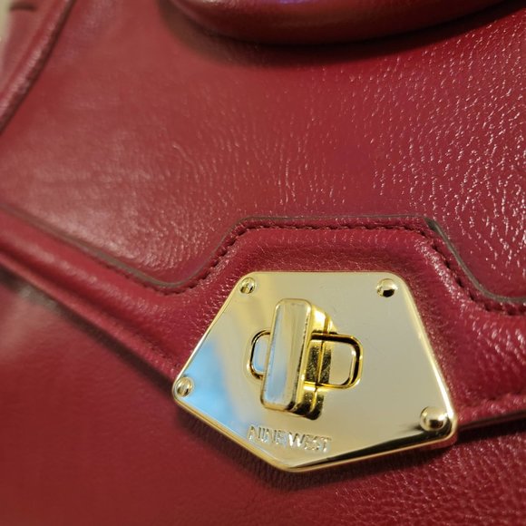 Nine West Burgundy Red Satchel(Great Condition!) - Picture 5 of 6